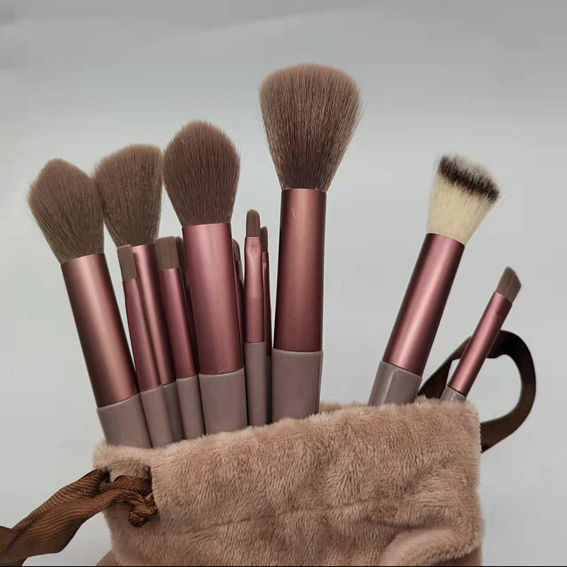 13pcs Makeup Brush Set Eyeshadow Brush Professional Make up Brushes Set with Storage Bag