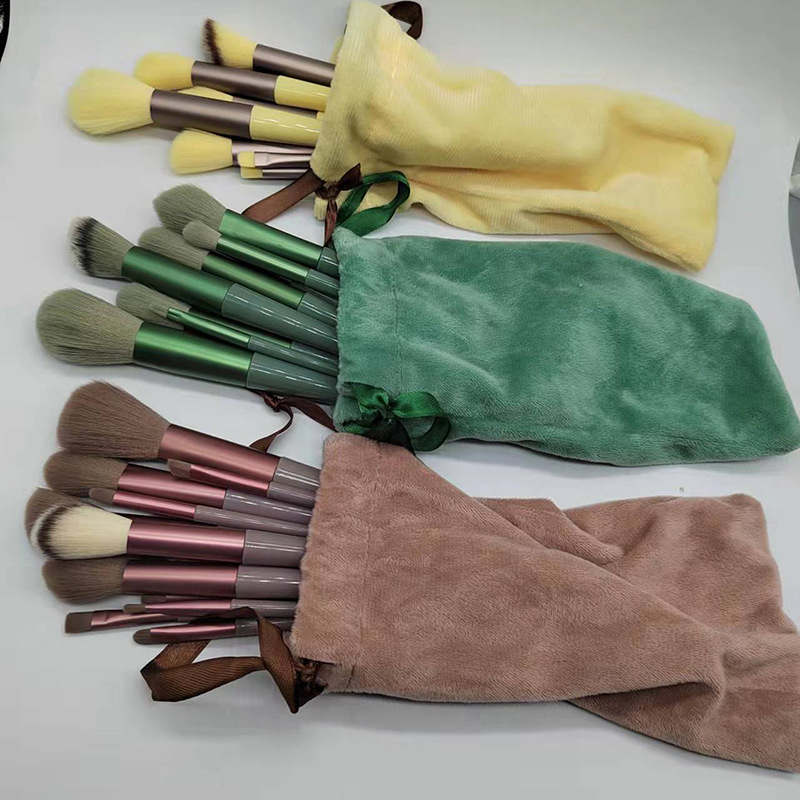 13pcs Makeup Brush Set Eyeshadow Brush Professional Make up Brushes Set with Storage Bag view 8